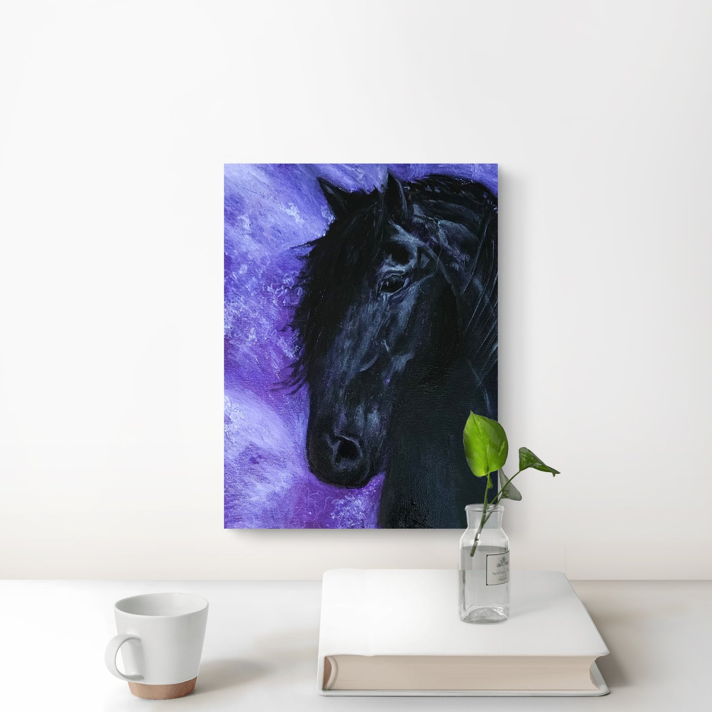 Originalt maleri "Harmoni og ro" 30x40 cm