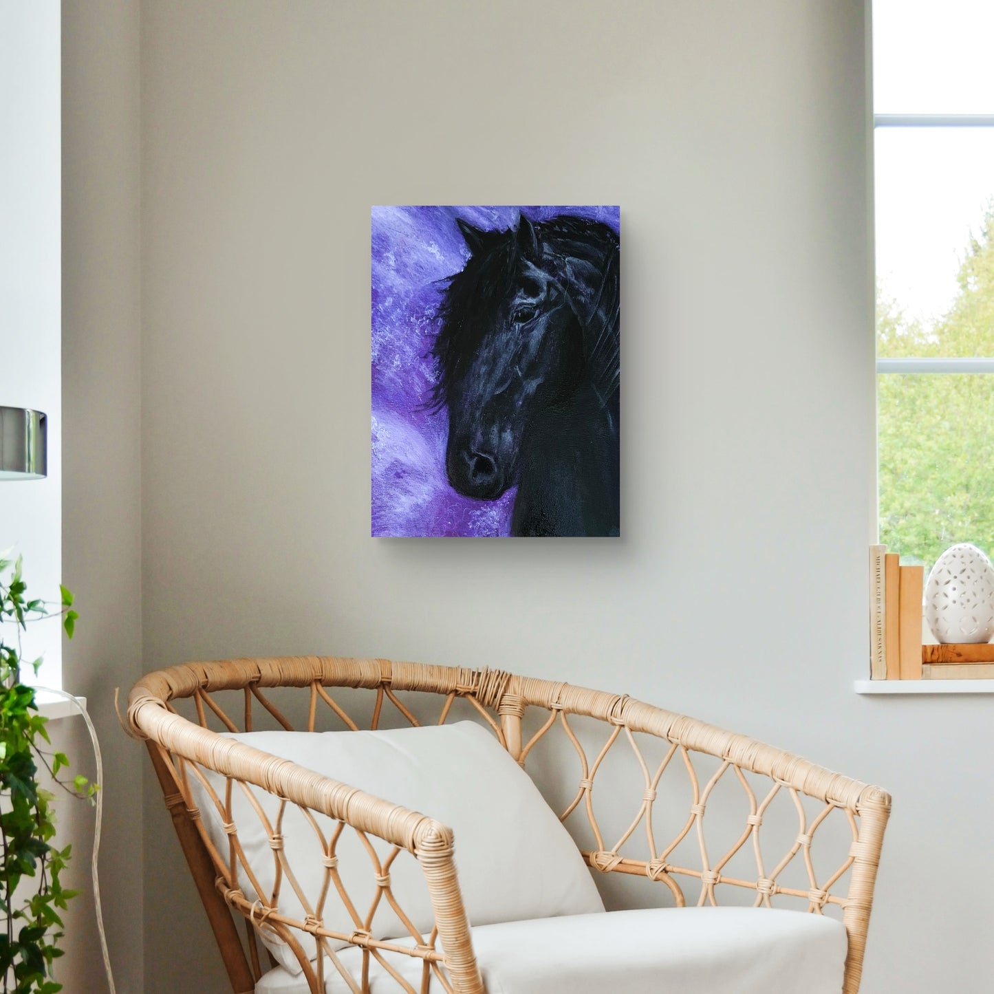 Originalt maleri "Harmoni og ro" 30x40 cm