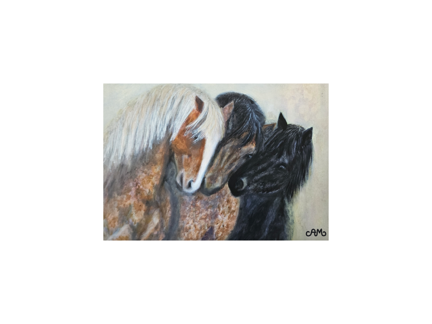 Kunstplakat 70x50 cm - Treenighed