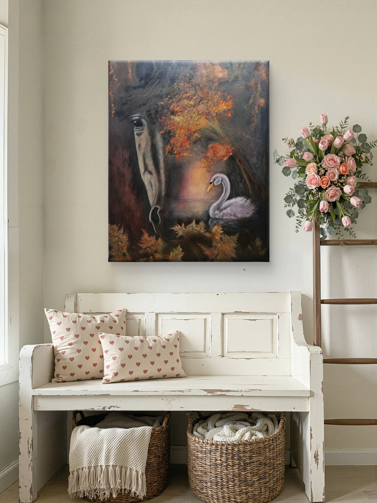 Originalt maleri "Autenticitet" 80x100cm