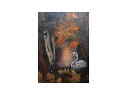 Originalt maleri "Autenticitet" 80x100cm