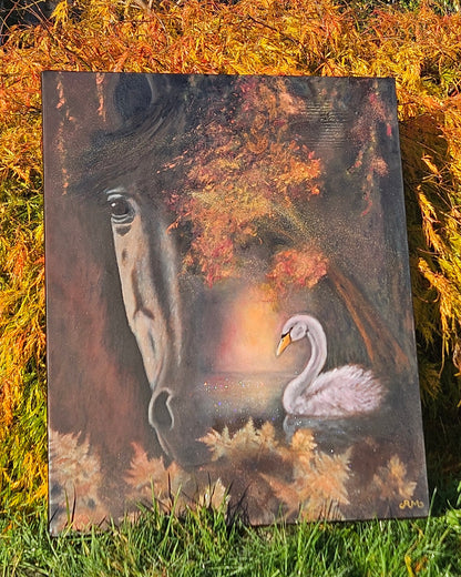 Originalt maleri "Autenticitet" 80x100cm
