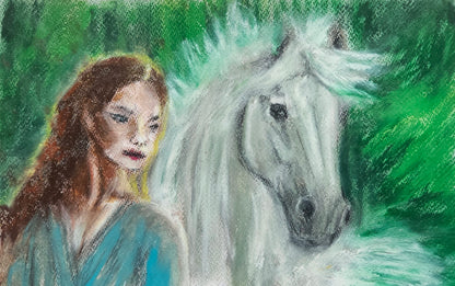 Original tegning "Arwen" A3
