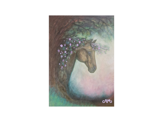Kunstplakat 50x70 cm - Livstræets Sjæl