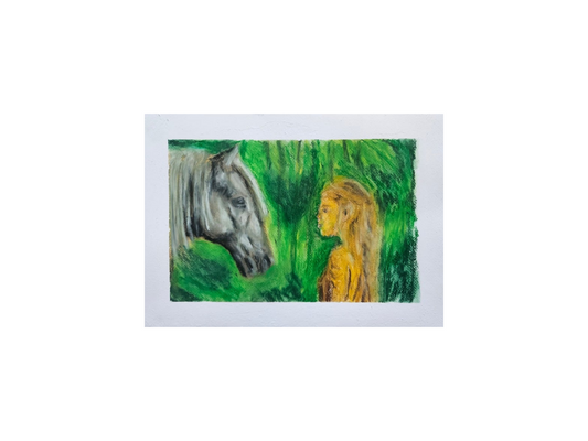 Original tegning "På Gensyn" A3