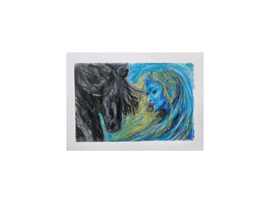 Original tegning "Følelserne" A3