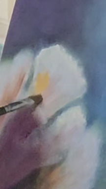 Originalt oliemaleri "Havets Hjerte" 40x50 cm