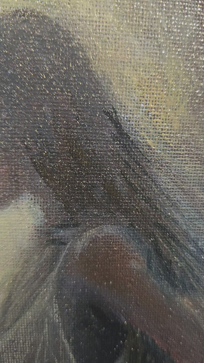 Originalt maleri "Thalia" 40x50 cm