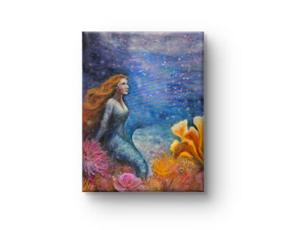 Originalt maleri "Stilhedens Kald" 60x80 cm