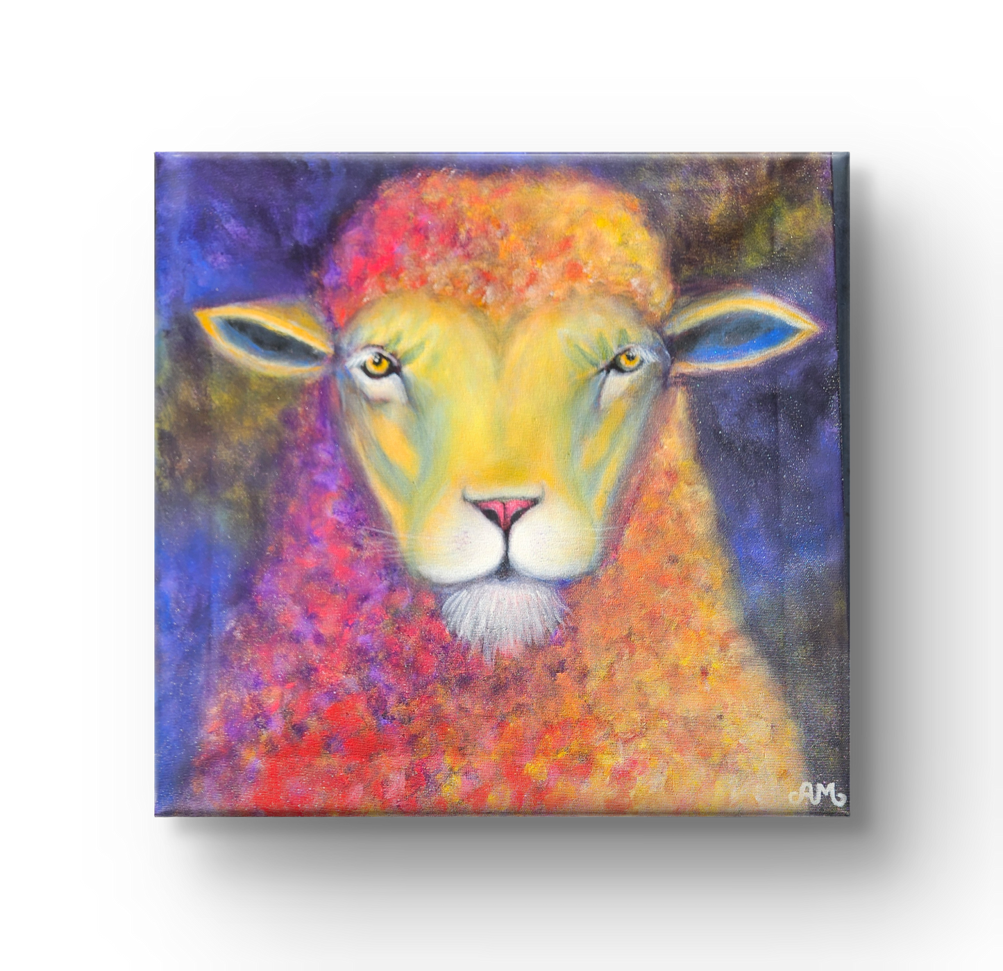 Originalt maleri "Den Skjulte Styrke" 50 x 50 cm
