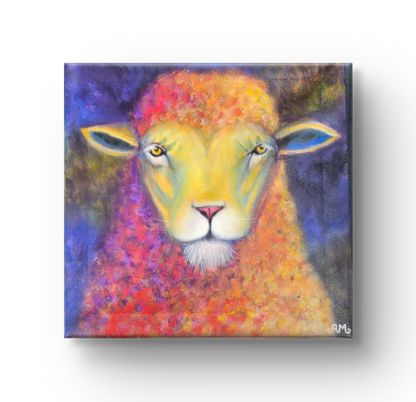 Originalt maleri "Den Skjulte Styrke" 50 x 50 cm
