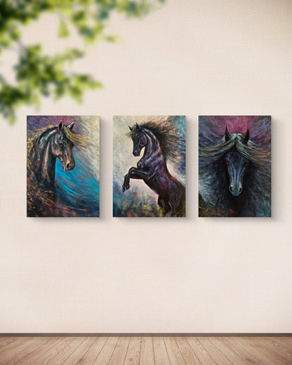 Originalt triptykon "Activation"