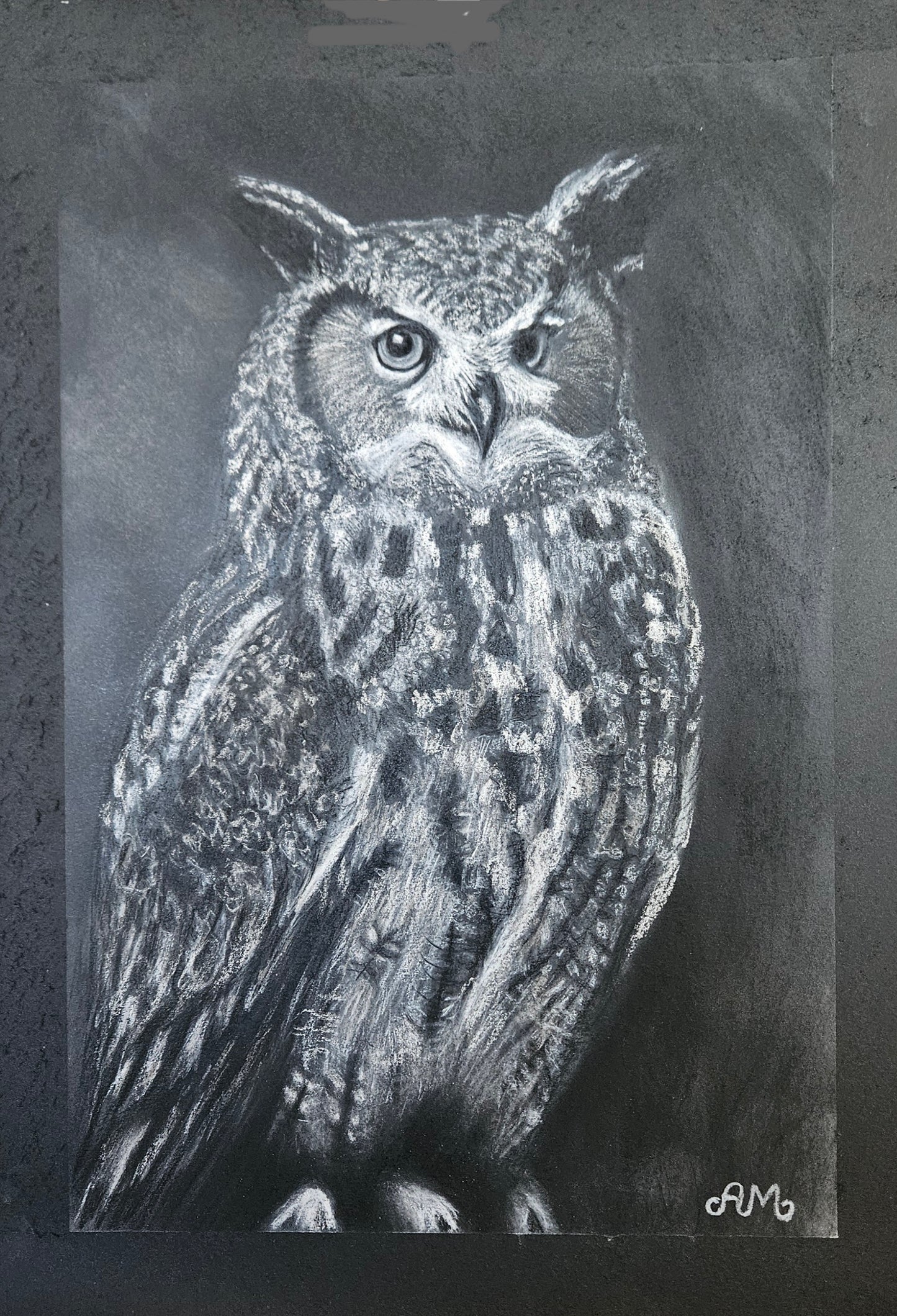 Original tegning "Klarhed" 50x70 cm