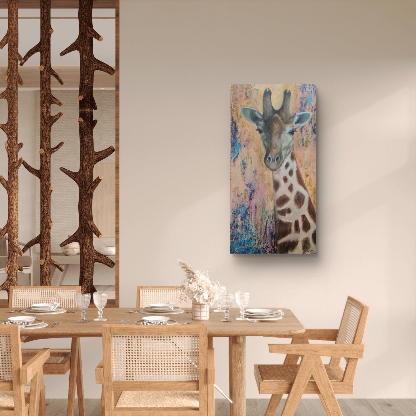 Original painting "The Call of Silence" 60x80 cm