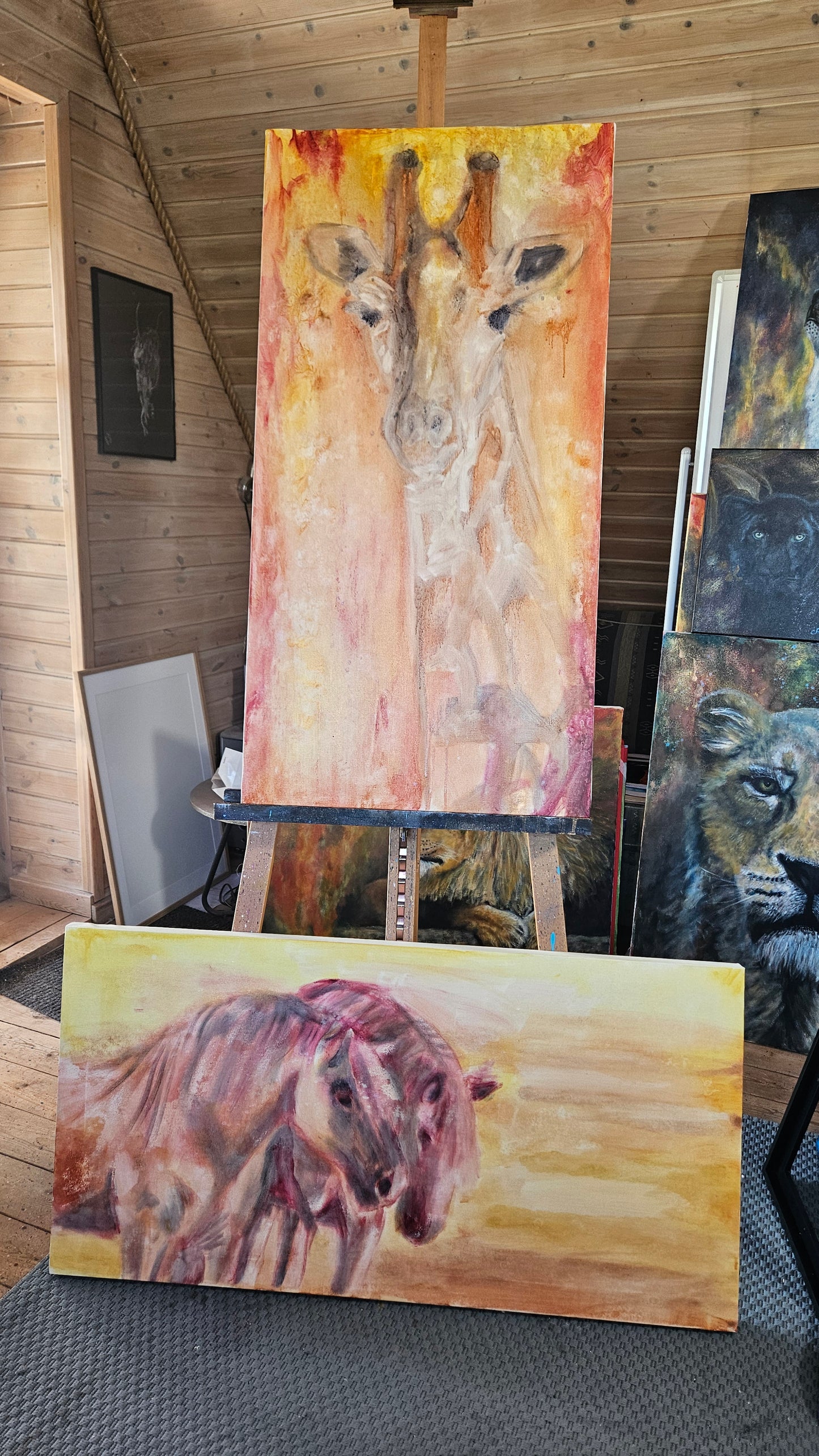 Original painting "The Call of Silence" 60x80 cm