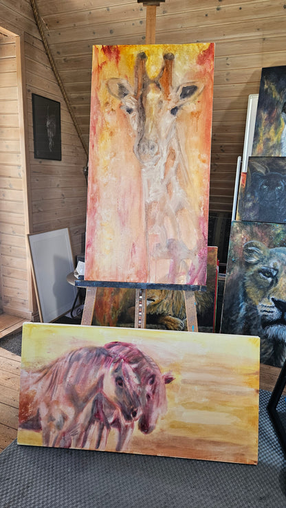 Original painting "The Call of Silence" 60x80 cm