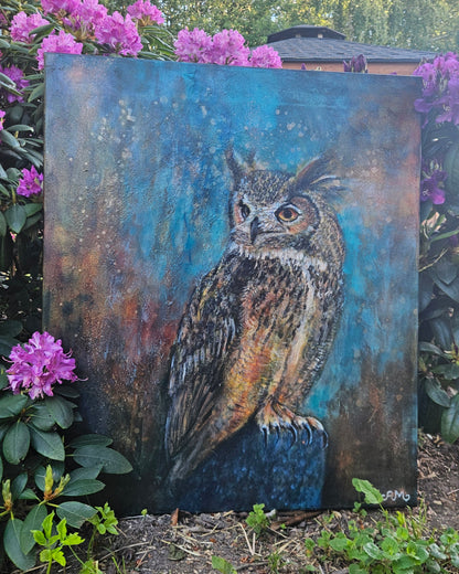 Originalt maleri "Perception" 60x70 cm