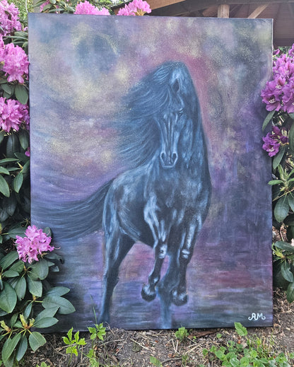 Original painting "The Power of Shadows" 70x90 cm