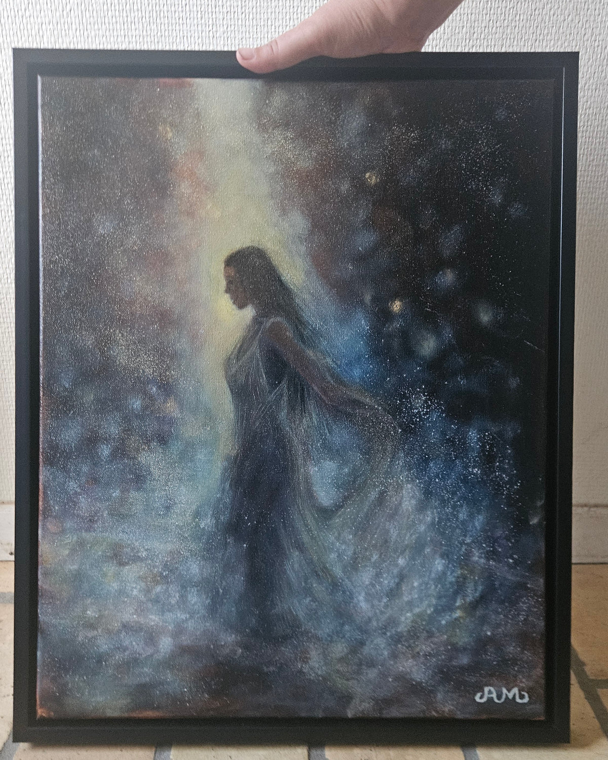 Originalt maleri "Thalia" 40x50 cm