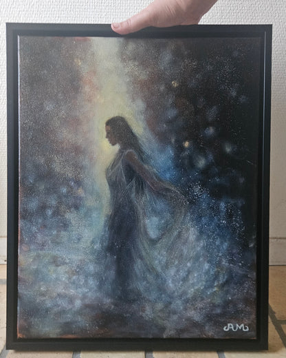 Originalt maleri "Thalia" 40x50 cm