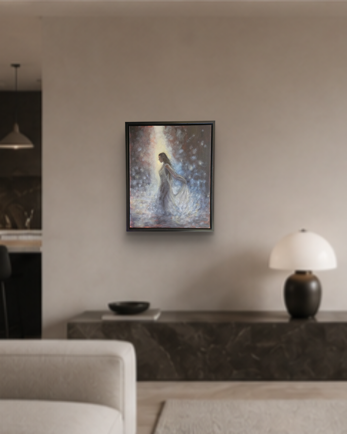 Originalt maleri "Thalia" 40x50 cm