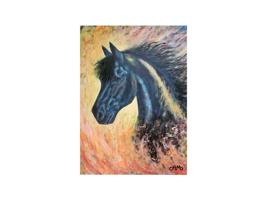 Kunstplakat 50x70 cm - Ildens Sjæl