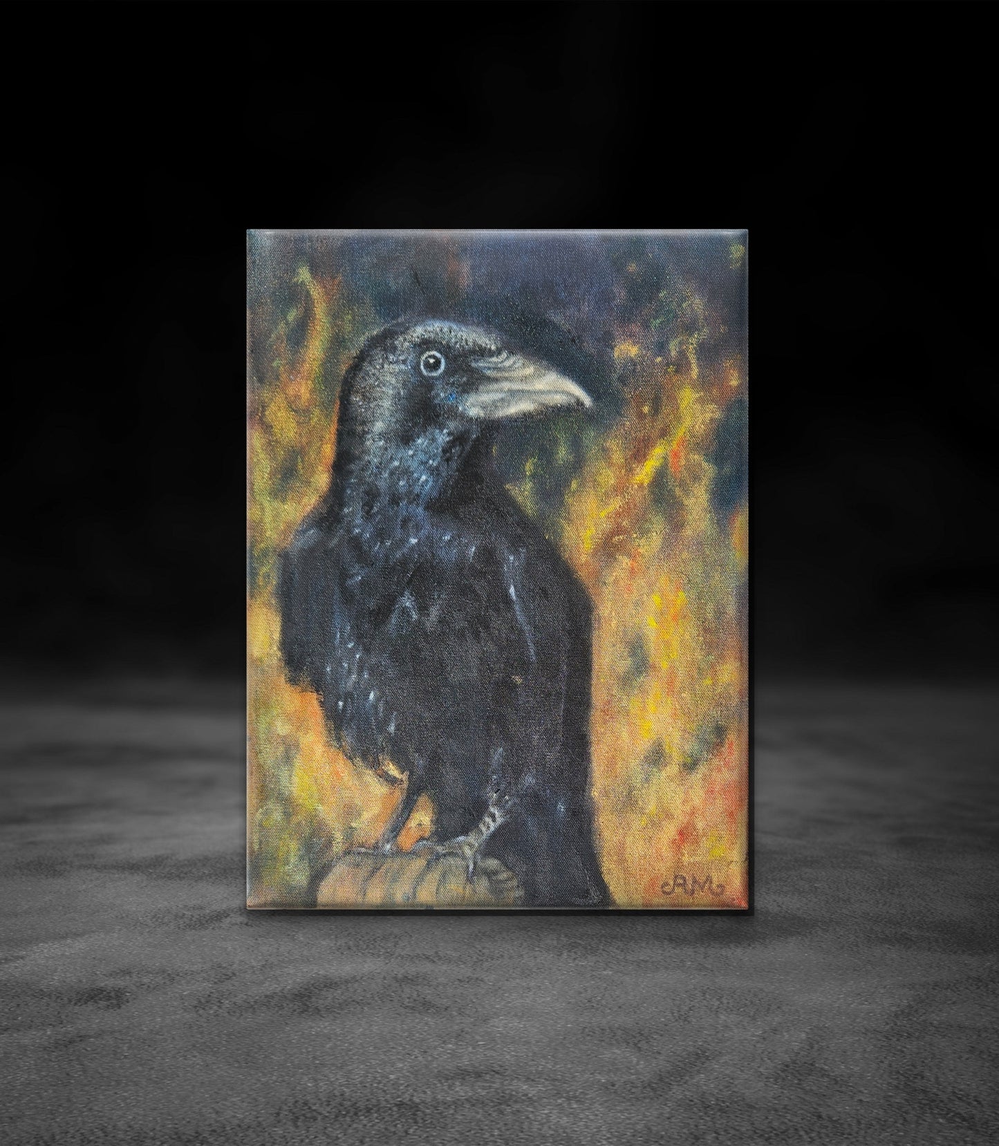 Originalt maleri "Indsigt" 40x30 cm