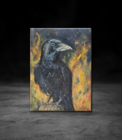 Originalt maleri "Indsigt" 40x30 cm