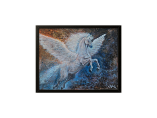 Originalt maleri "Aether" 40x50 cm