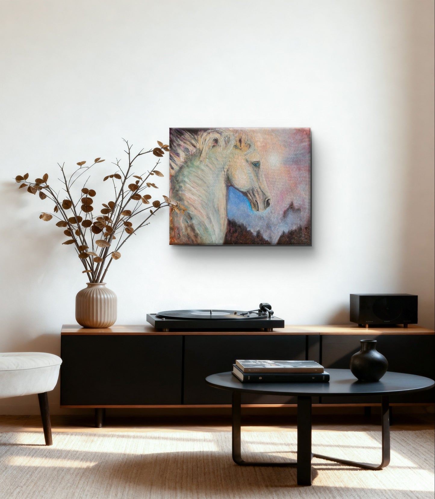 Original painting "In My Own Light" 60x50 cm
