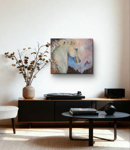 Original painting "In My Own Light" 60x50 cm