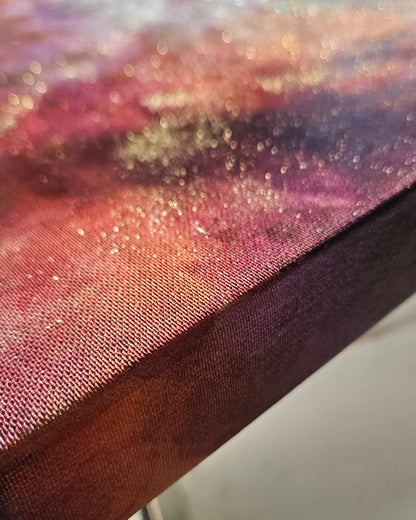 Originalt maleri "Stilhedens Kald" 60x80 cm