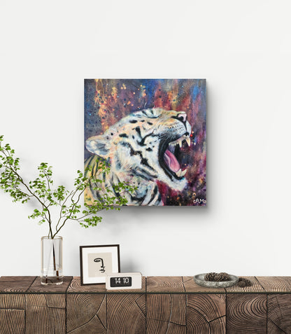 Originalt maleri "No More" 50x50 cm