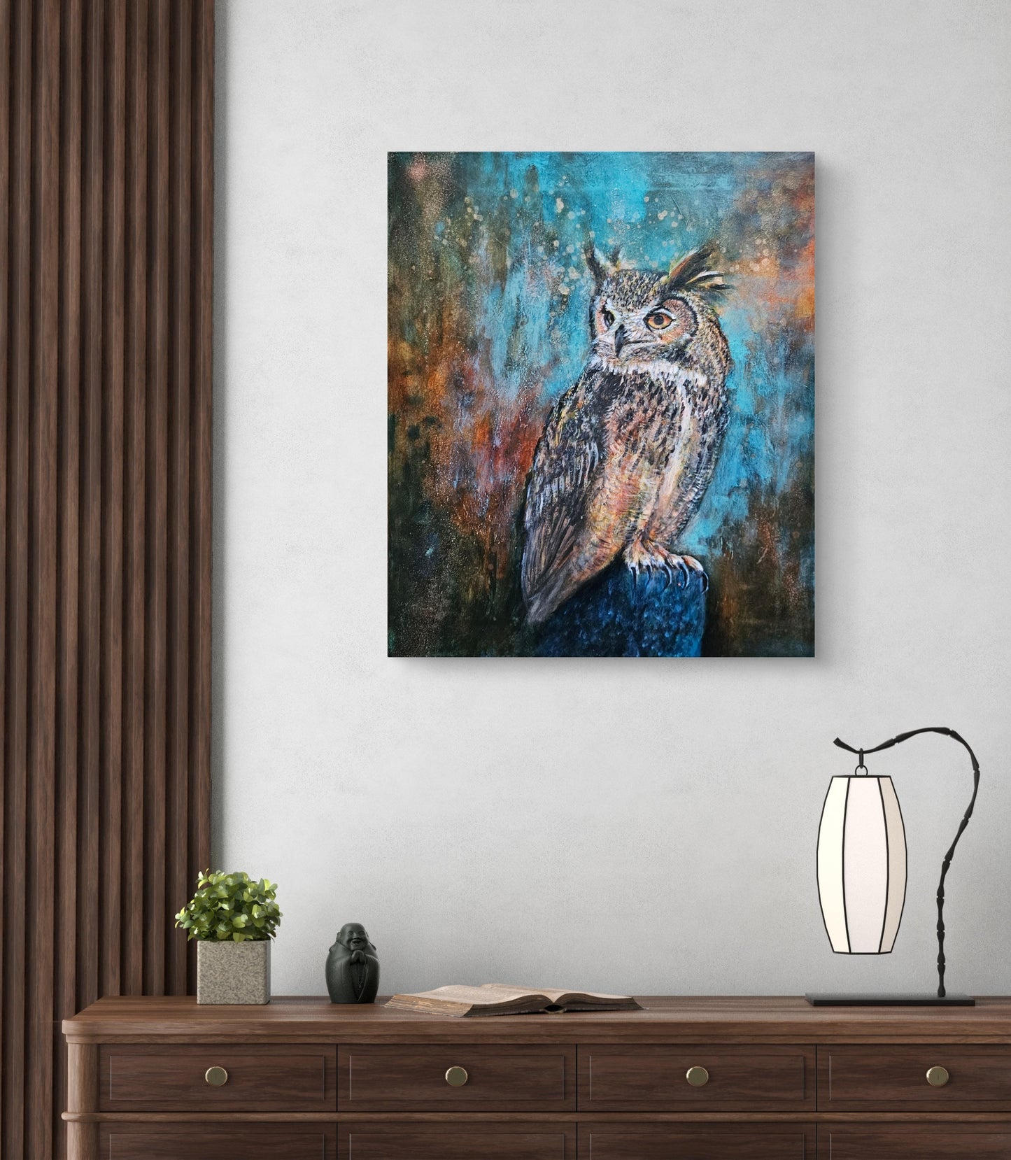 Originalt maleri "Perception" 60x70 cm