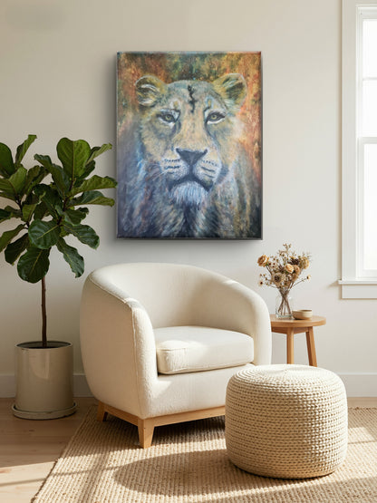 Originalt maleri "Integritet" 70x90 cm