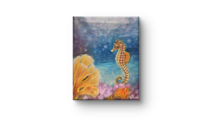 Originalt oliemaleri "Havets Hjerte" 40x50 cm