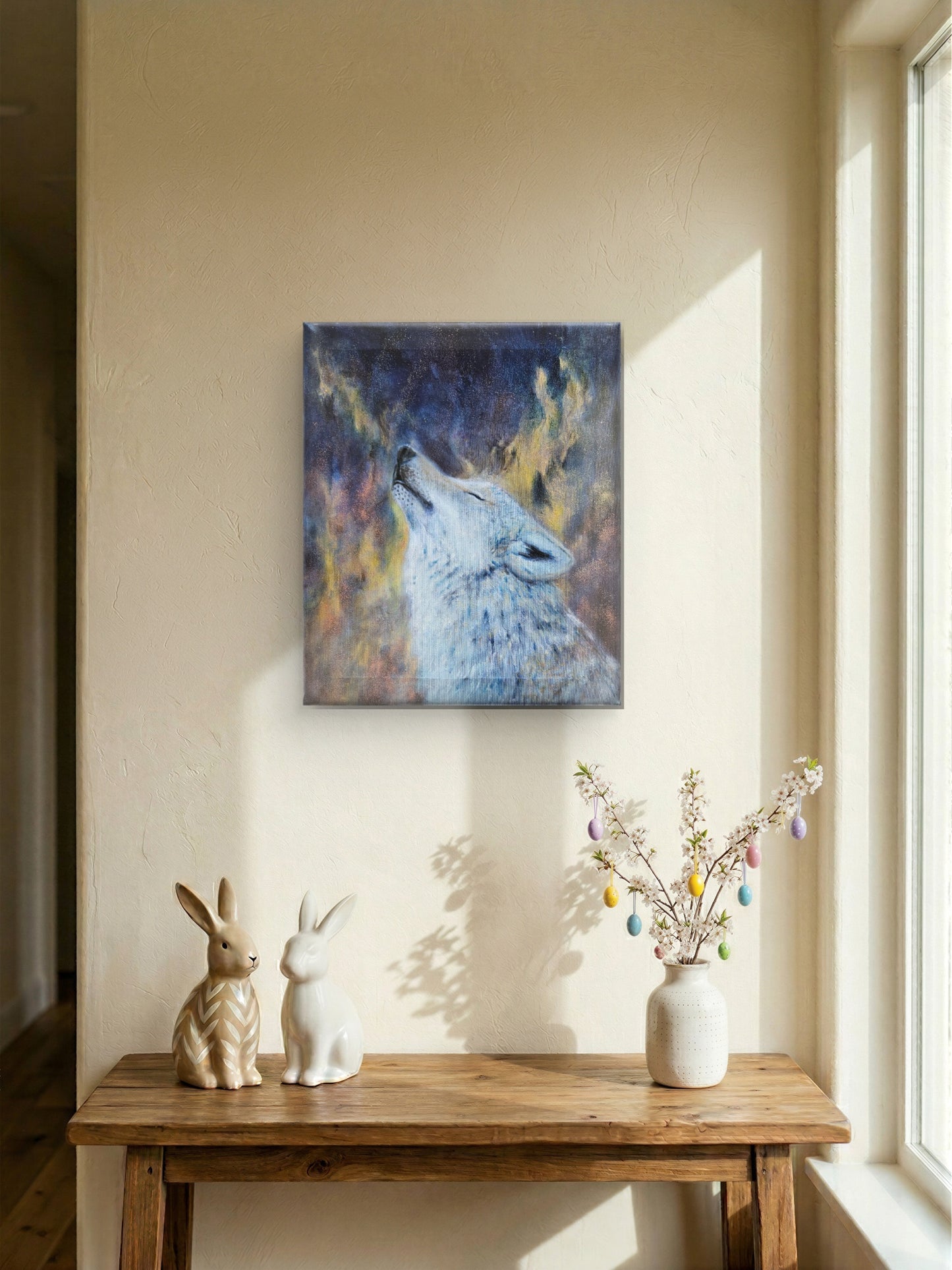 Originalt maleri "Hengivenhed" 50x60 cm