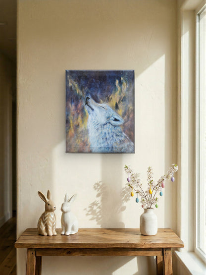 Originalt maleri "Hengivenhed" 50x60 cm