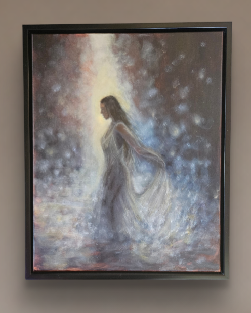 Originalt maleri "Thalia" 40x50 cm