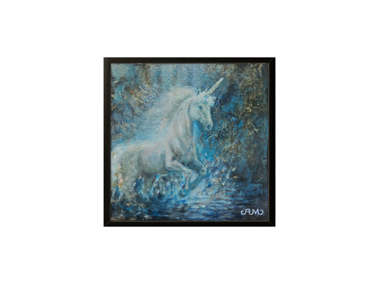 Originalt maleri "Calyra" 30x30 cm