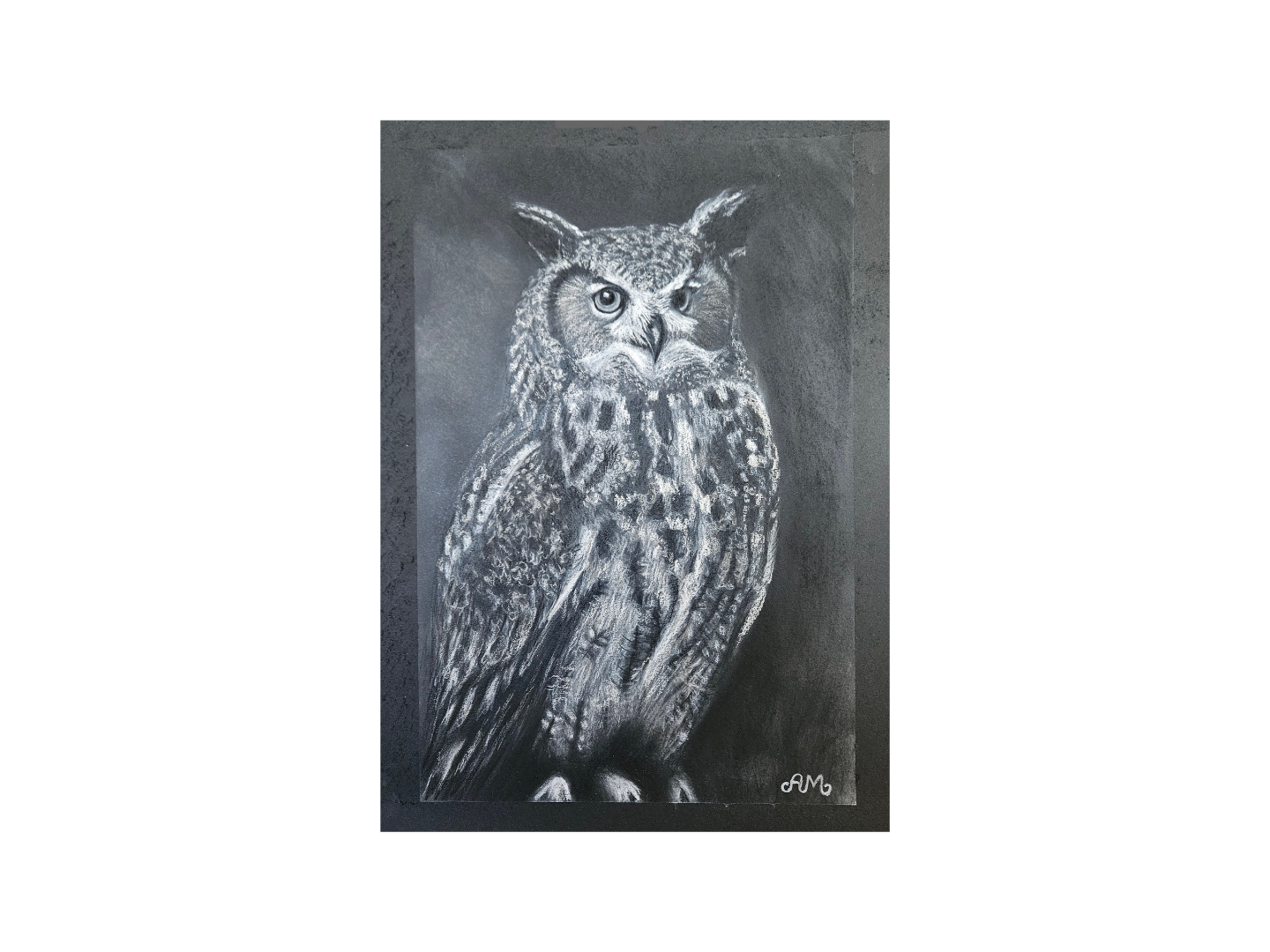 Original tegning "Klarhed" 50x70 cm