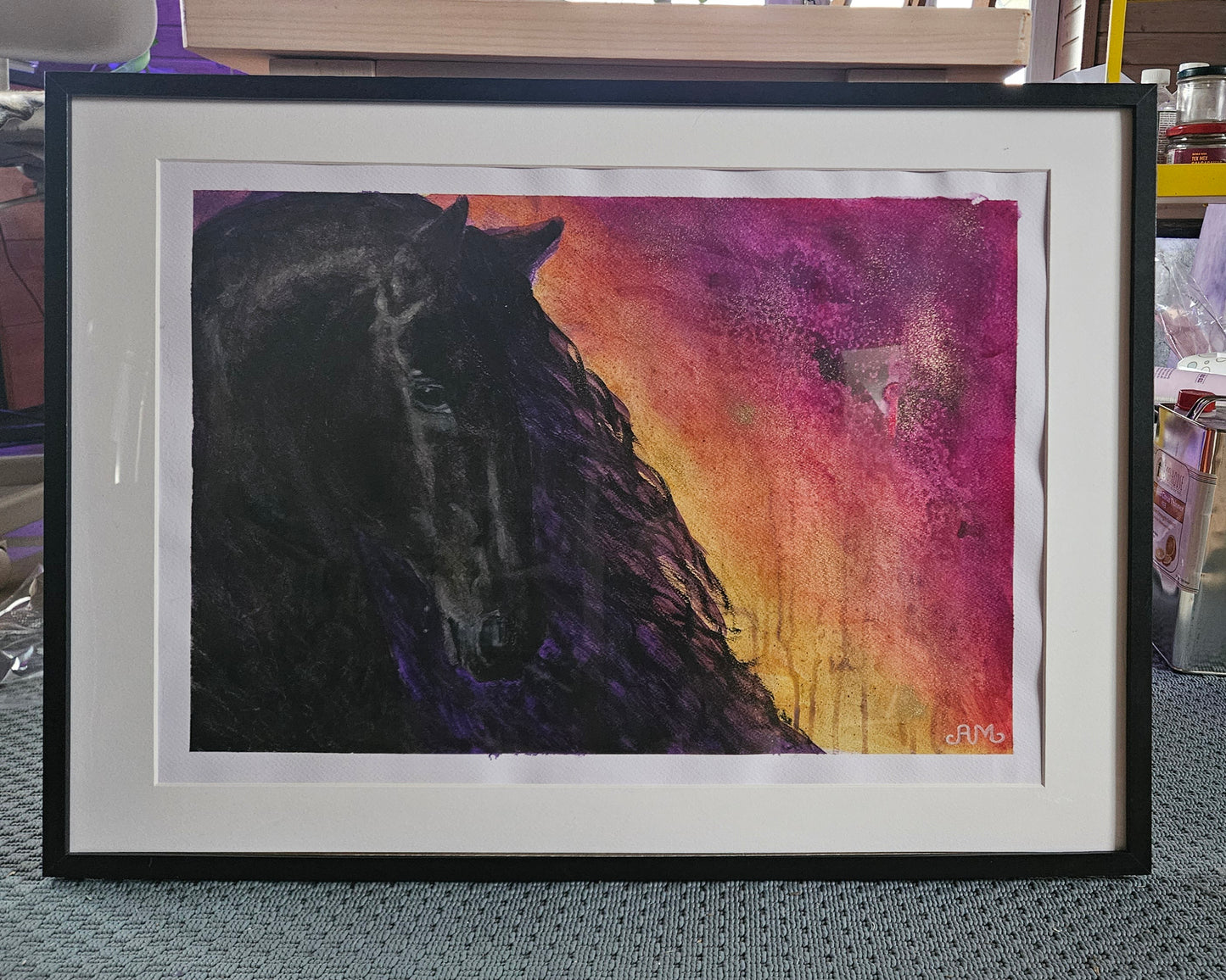 Originalt maleri "Potenialet" 42x59,4 cm