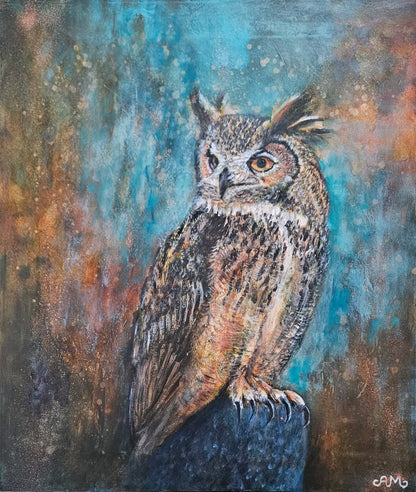 Originalt maleri "Perception" 60x70 cm