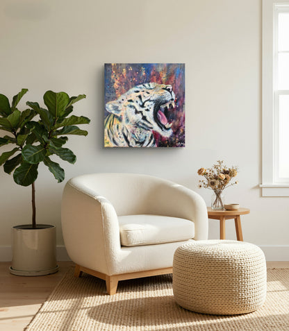 Originalt maleri "No More" 50x50 cm