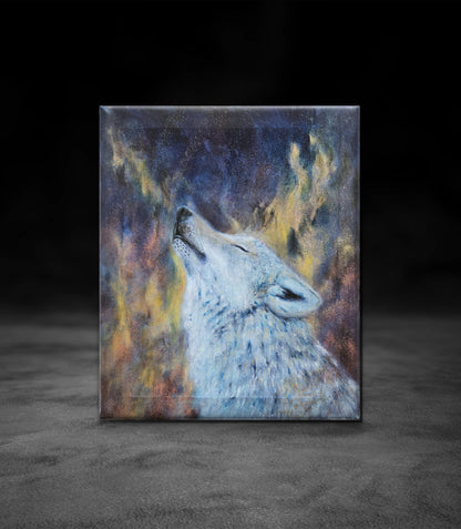 Originalt maleri "Hengivenhed" 50x60 cm