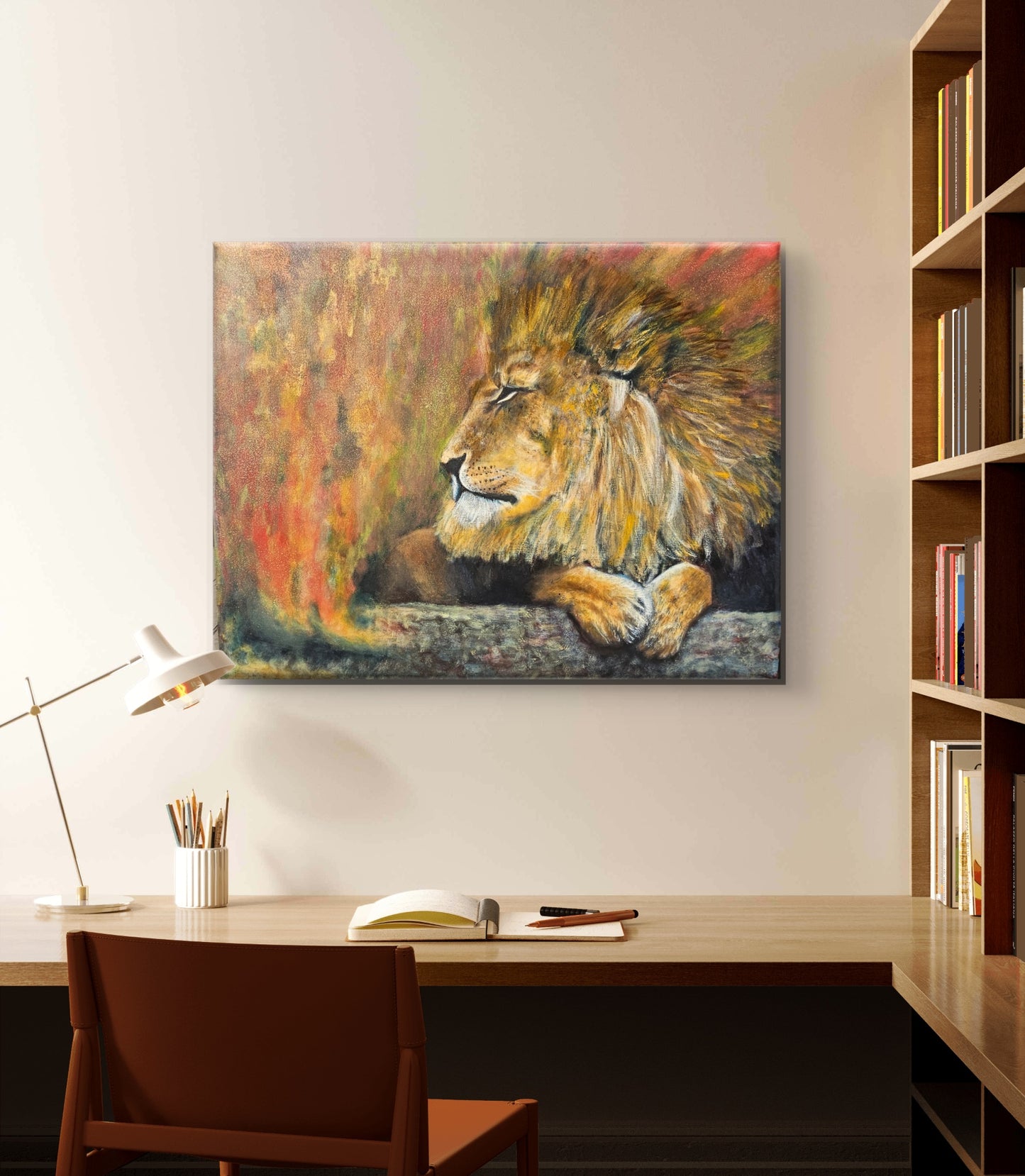 Original painting "The Call of Silence" 60x80 cm